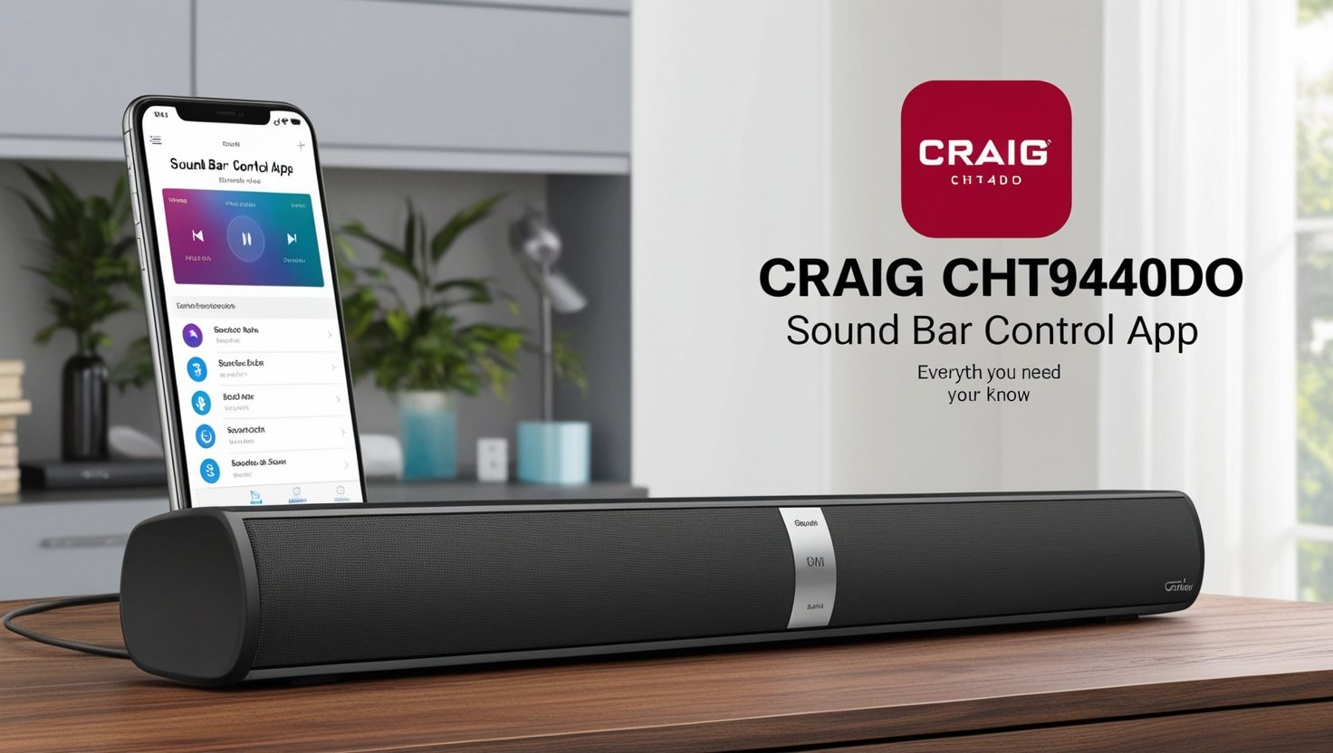 Craig CHT940DO Sound Bar Control App