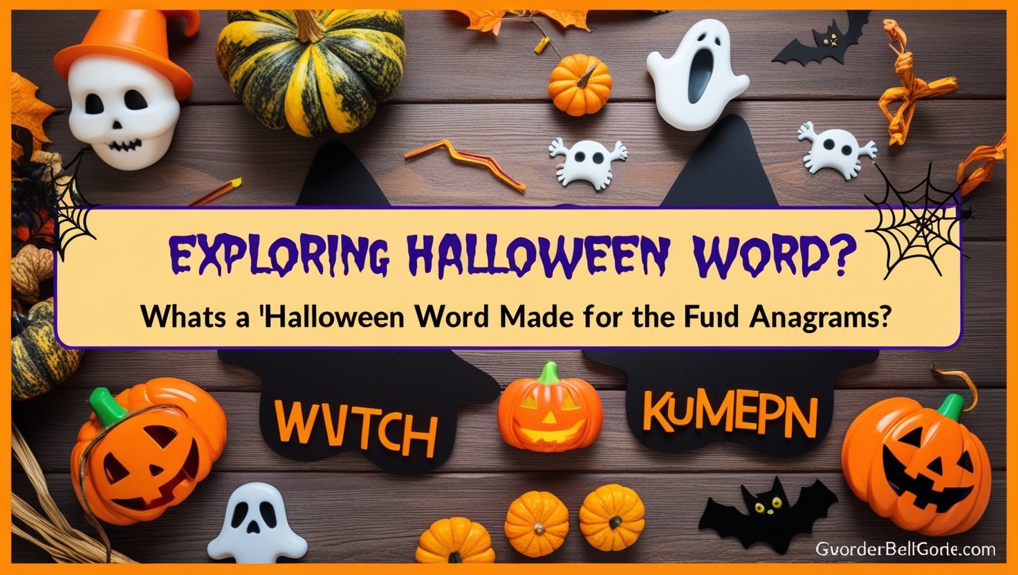 Whats a Halloween Word made for the words rmaeivp