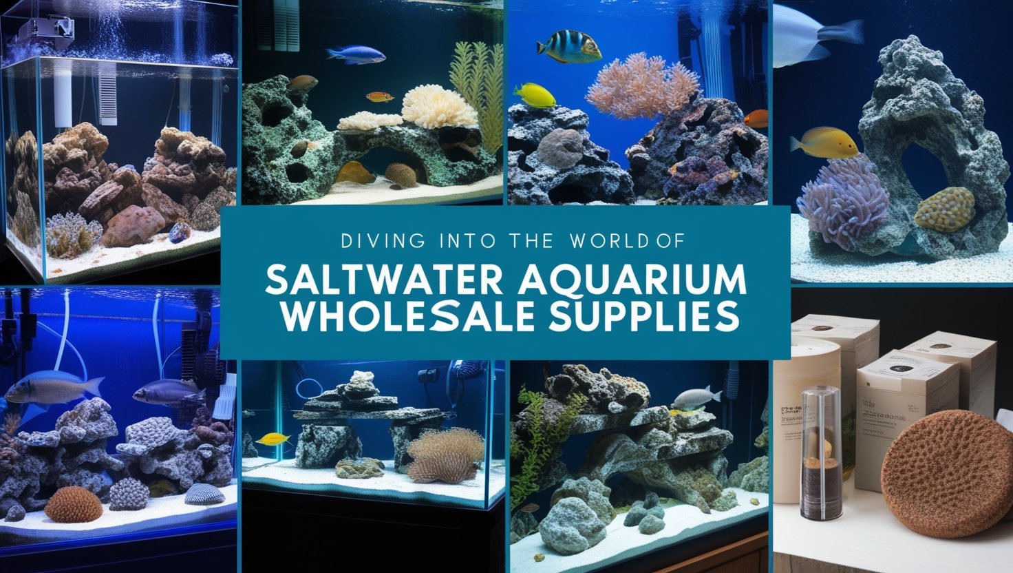 Diving into the World of Saltwater Aquarium Wholesale Supplies